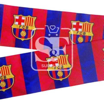 Yarda de Listón Estampado 7.5cm Barcelona