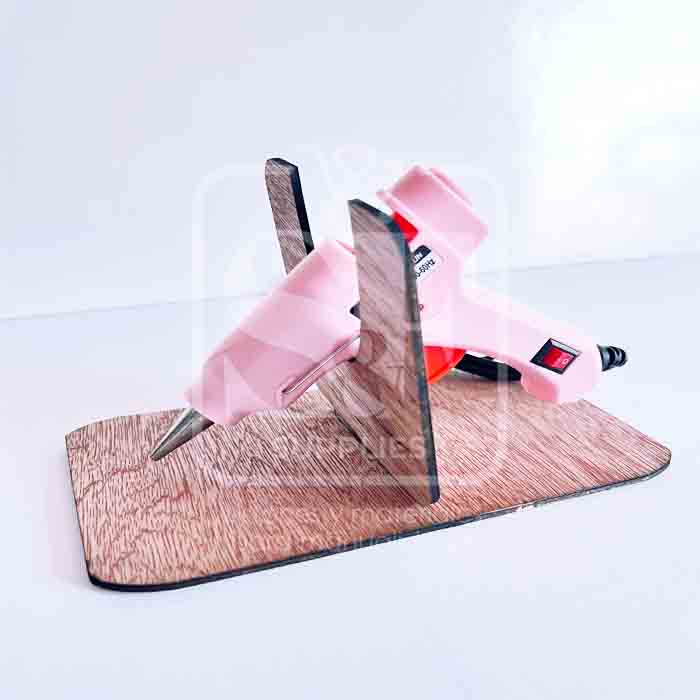 Base MDF Para Pistola de Silicón