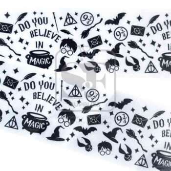 Yarda Estampado 7.5cm Accesorios Harry Potter BN