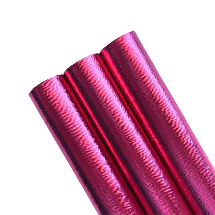 Tramo de Vinil Prada Metálica Fresa