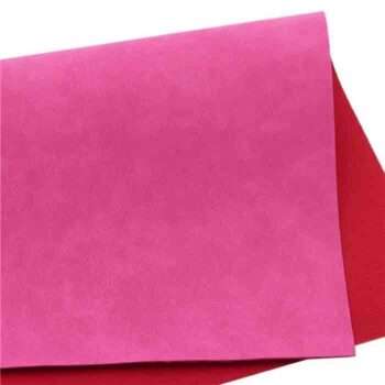 Tramo De Pana Doble Cara Rojo Fucsia