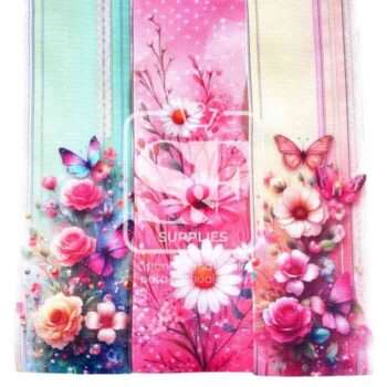 Paquete 3 Tiras Florales