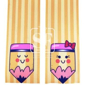 Tira de 7.5cm Franjas y Lapicitos