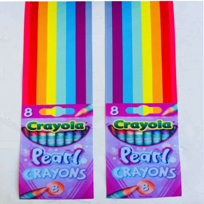 Tira de Listón 7.5cm Pearl Crayons