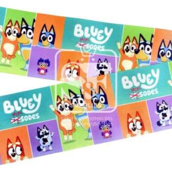 Yarda Estampado 7.5cm Bluey Mini Sodes