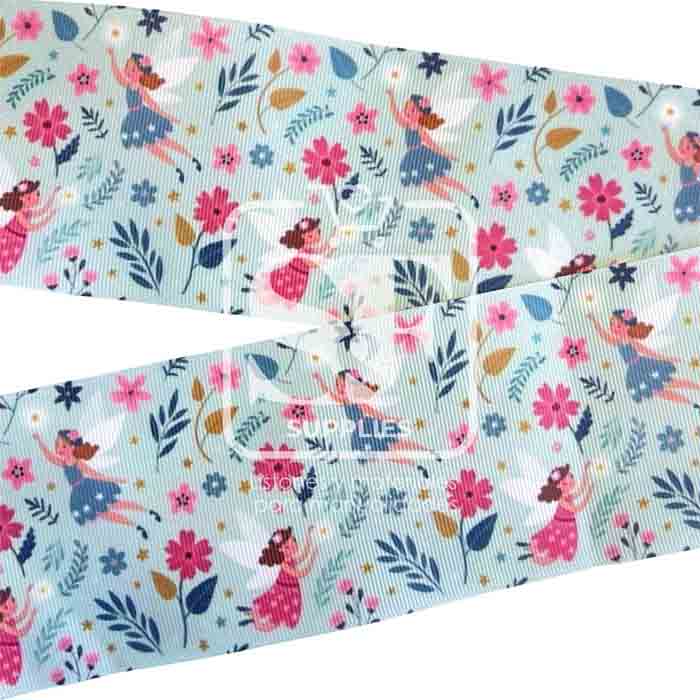 Yarda Estampado 7.5cm Hadas