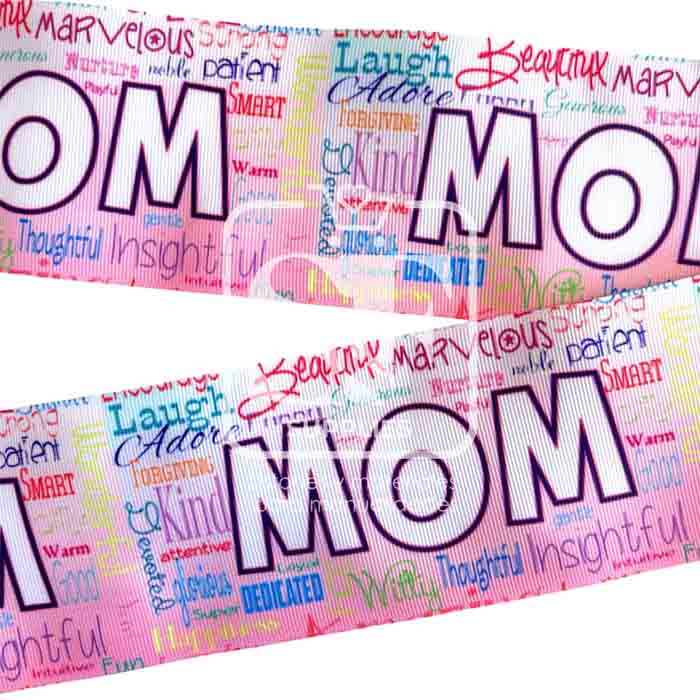 Yarda Estampado 7.5cm Mom Qualities