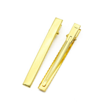 Unidad de Pinza Dorada tipo cocodrilo de 5.5cm