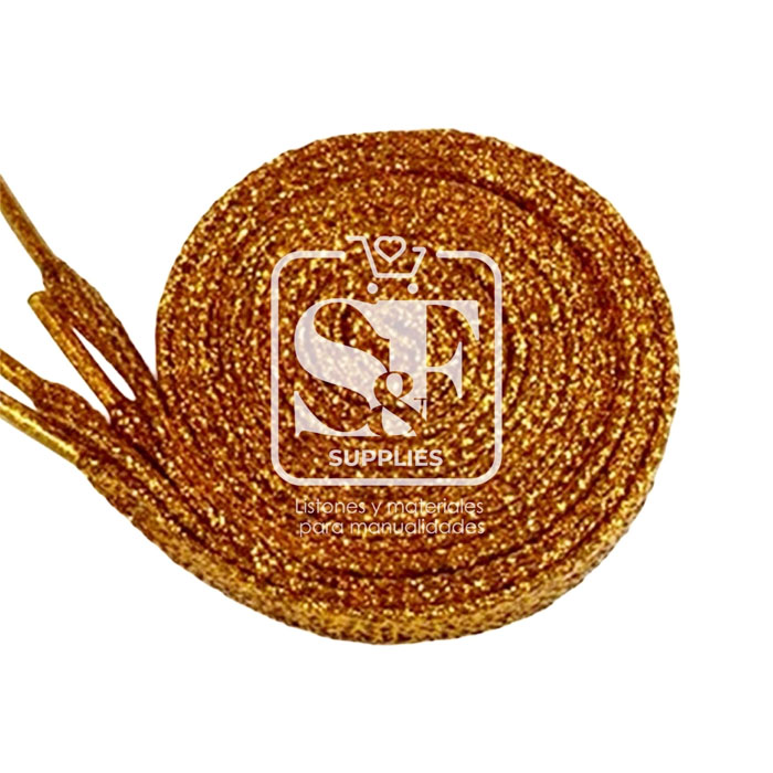 Unidad Agujeta Metalizada Dorada