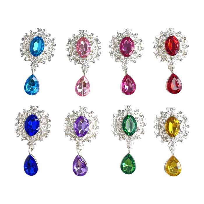 Kit de 9 Centros de Cristales de Princesa