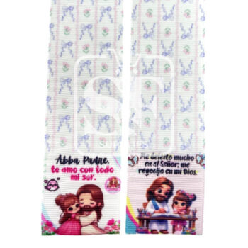 Tira de Listón 3.8cm Te Amo Con Todo Mi Ser