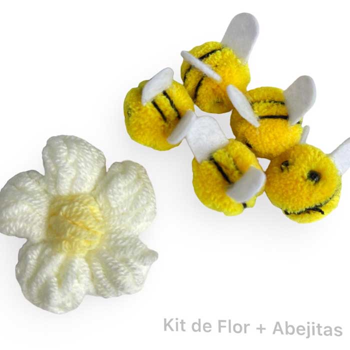 Kit de Abejitas + Flor