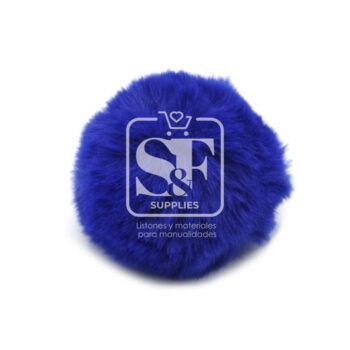 Pompon Pequeño Azul Rey