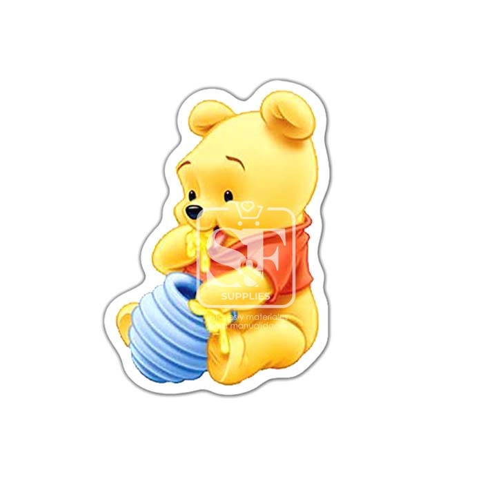 Resina Plana Baby Pooh