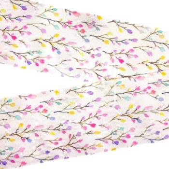 Yarda Estampado 7.5cm Florecitas tipo Acuarela