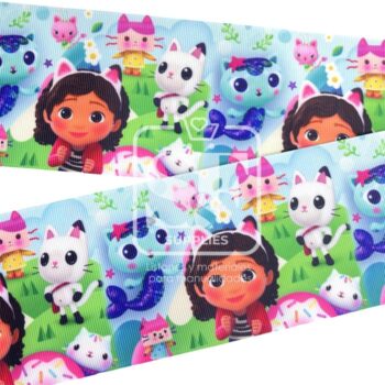 Yarda Estampado 7.5cm Gabby Dollhouse