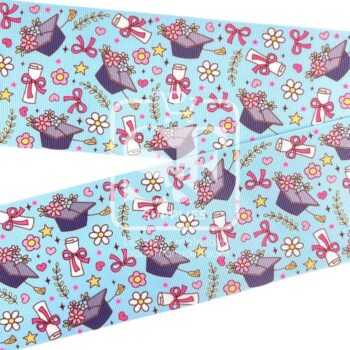 Yarda Estampado 7.5cm Happy Graduation Day