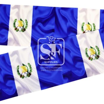 Yarda de Listón Estampado 7.5cm Libre al Viento