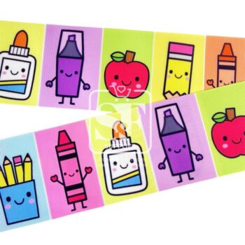 Yarda de Estampado 7.5cm Mi Estuche Favorito