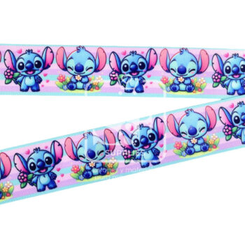 Yarda de Estampado 3.8cm Stitch Tierno