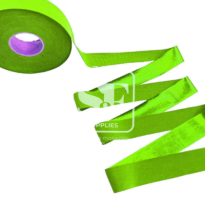 Yarda de Bies Stretch Metalizado Manzana