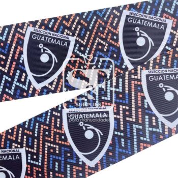 Yarda de Listón Estampado 7.5cm Si Se Puede Guate