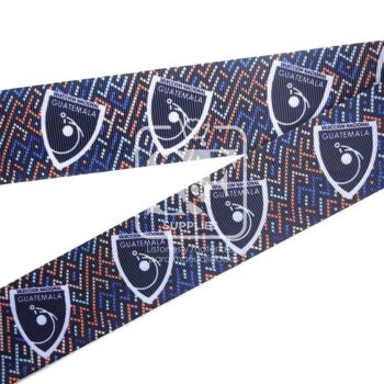 Yarda de Listón Estampado 3.8cm Si Se Puede Guate