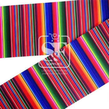 Yarda de Listón Estampado 7.5cm Típico Básico