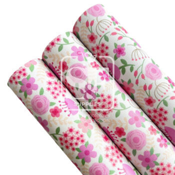 Tramo de Mini Litchi Flores Rosas