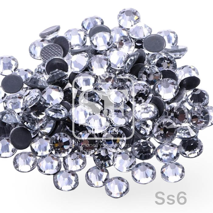 Kit de Cristales Plateados SS6