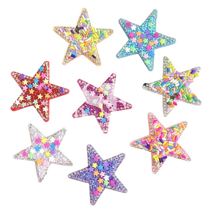 Kit de 8 Parches de Estrellas