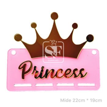 Porta Moño Acrílico Personalizable