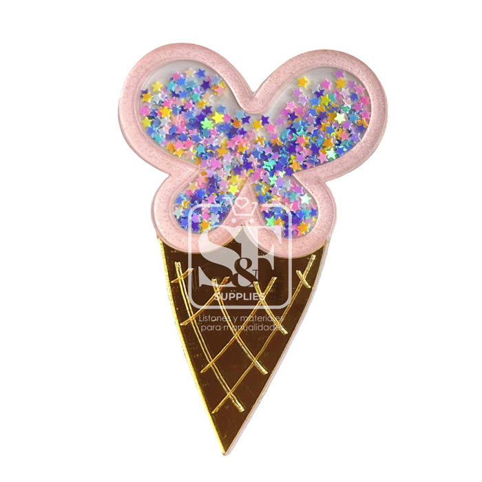 Shaker Helado Mariposa