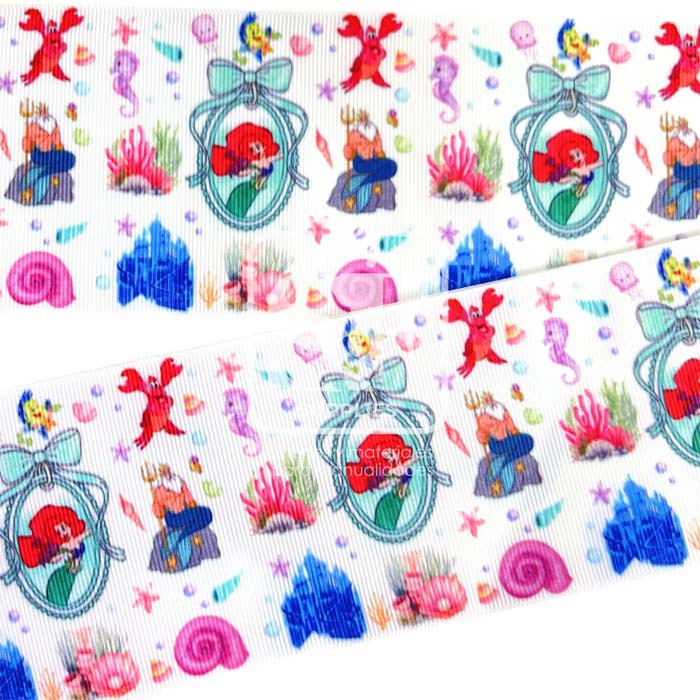 Yarda Estampado 7.5cm Cameo Ariel