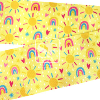 Yarda Estampado 7.5cm Happy Day