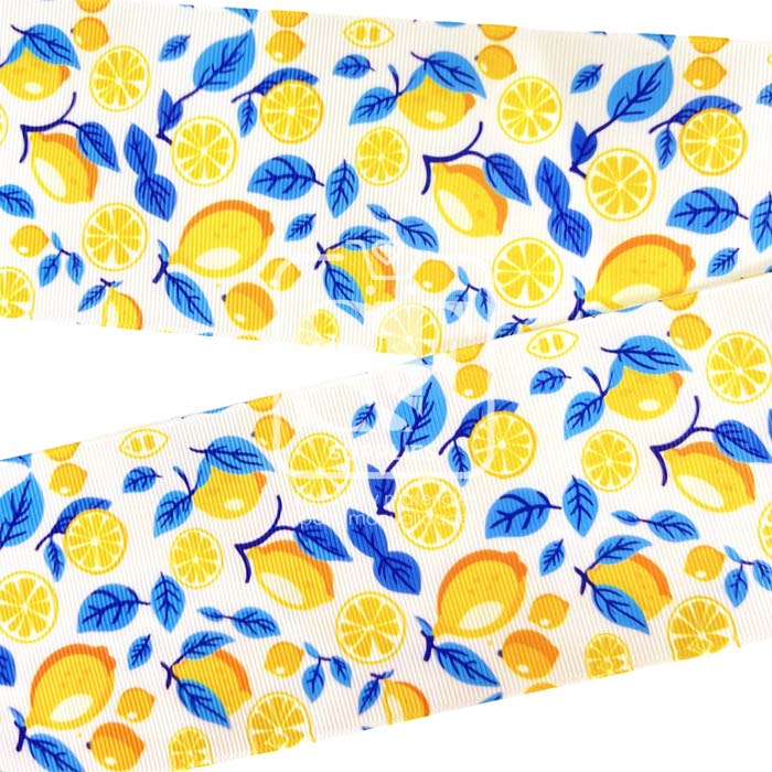 Yarda Estampado 7.5cm Trending Lemon