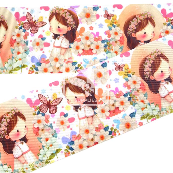 Yarda Estampado 7.5cm Mi Primera Comunión