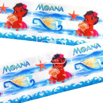 Yarda Estampado 7.5cm Moana Bebé