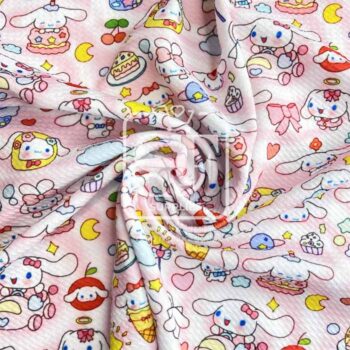 Tramo de Tela Liverpool Cinnamoroll Postres