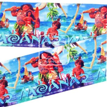 Yarda Estampado 7.5cm Intruso en Moana