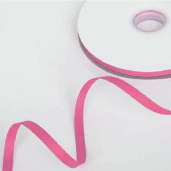 Rollo de Listón 1cm Acordonado Rosa Mexicano