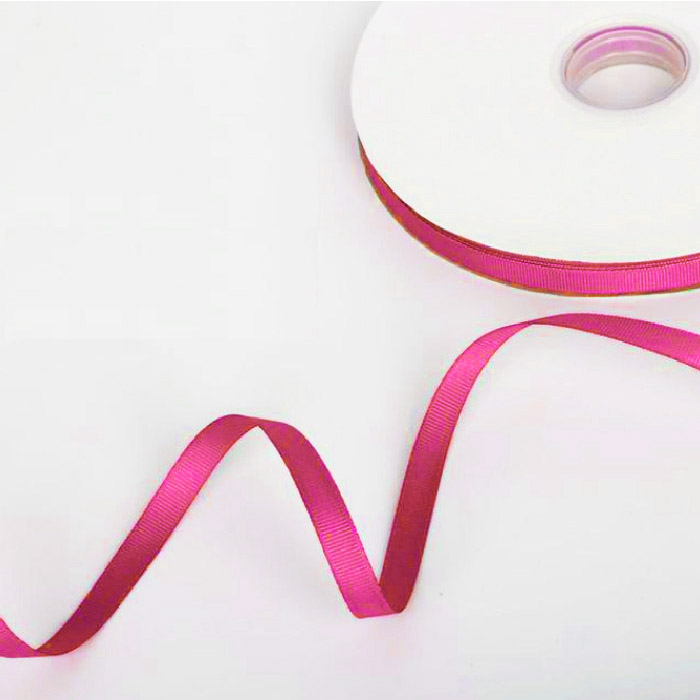 Rollo de Listón 1cm Acordonado Fresa
