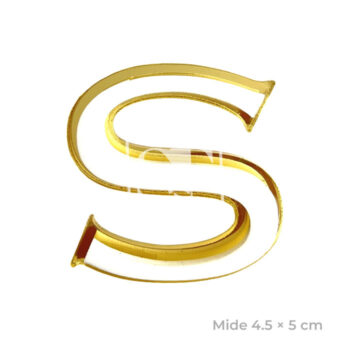 Inicial en Acrílico Doble Capa