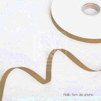 Rollo de Listón 1cm Acordonado Kaki