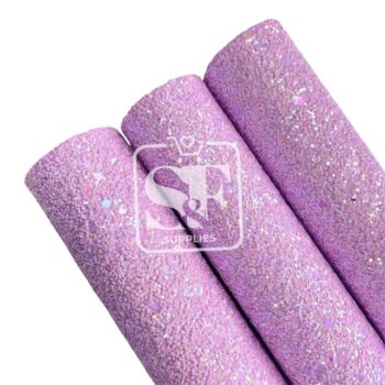 Tramo de Vinil Escarchado Pastel Lila