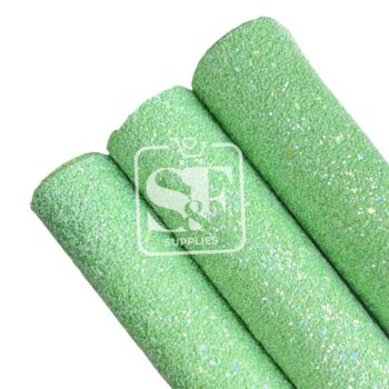 Tramo de Vinil Escarchado Pastel Verde Menta