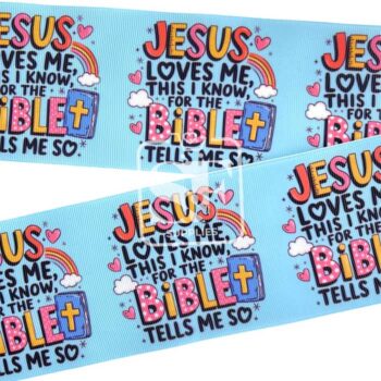 Yarda Estampado 7.5cm Bible