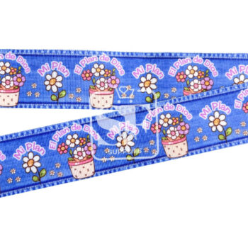 Yarda de Estampado 3.8cm El Plan de Dios