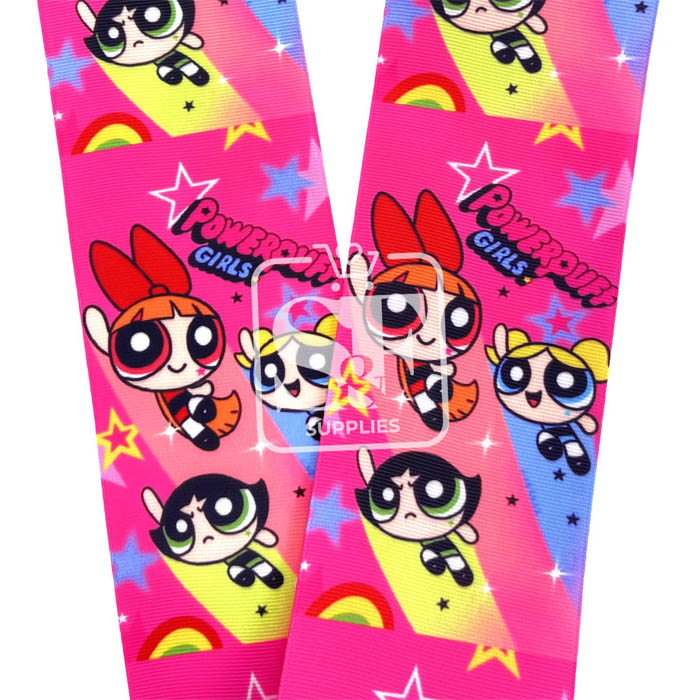 Yarda Estampado 7.5cm Girl Power