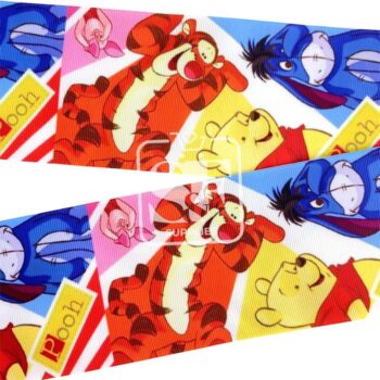 Yarda Estampado 7.5cm Pooh Happy Friends